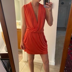 Rachel Roy tangerine dress